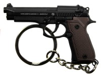 Maketa Pištola Beretta Brown Mini Guns Key Chain